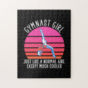 Gymnast Girl Jigsaw Puzzle