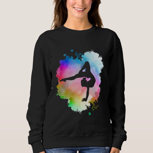 Gymnast Girl Sweatshirt (Front)