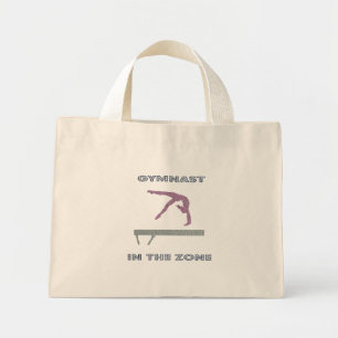 Gymnast in the Zone Tiny Tote Bag