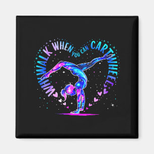 Gymnast Just A Girl Who Loves Gymnastics For Women Magnet