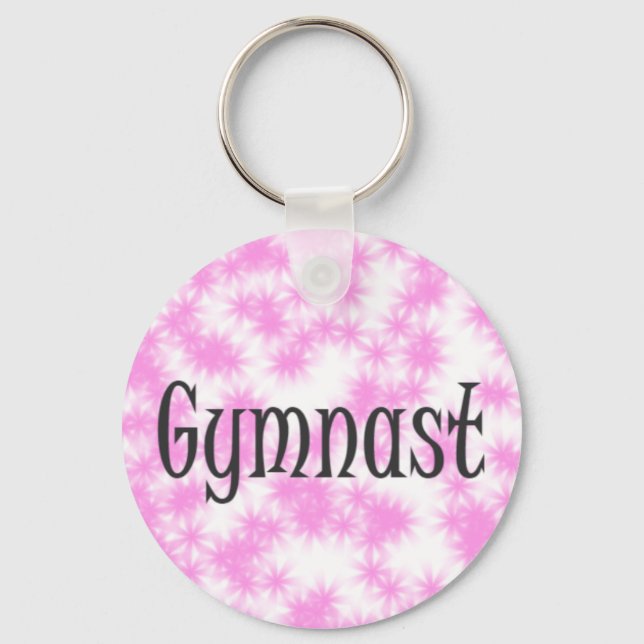Gymnast Key Ring (Front)