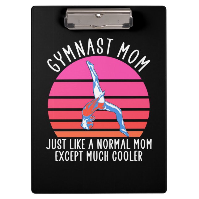 Gymnast Mum Clipboard (Front)