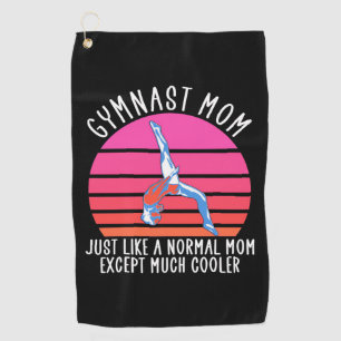 Gymnast Mum Golf Towel