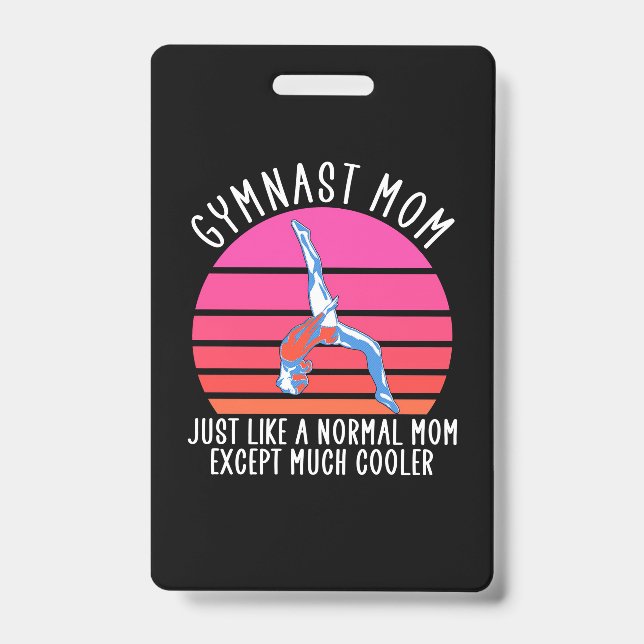 Gymnast Mum ID Badge (Front)