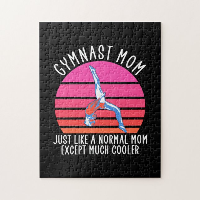 Gymnast Mum Jigsaw Puzzle (Vertical)