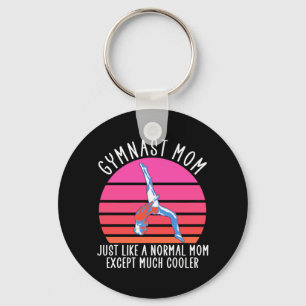 Gymnast Mum Key Ring