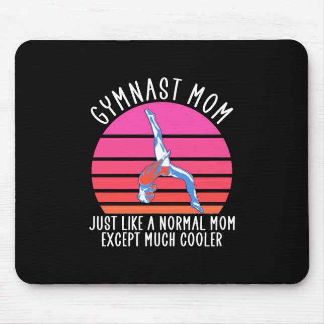 Gymnast Mum Mouse Pad (Front)