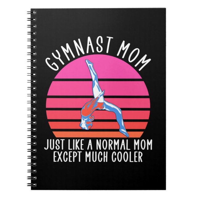 Gymnast Mum Notebook (Front)
