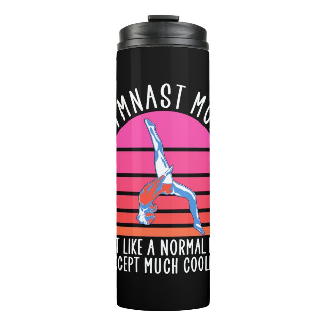 Gymnast Mum Thermal Tumbler (Front)