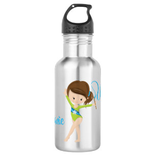 Gymnast - Personalized Brunette 532 Ml Water Bottle