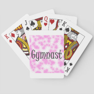 Gymnast Playing Cards