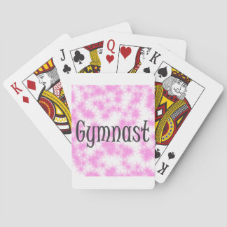 Gymnast Playing Cards