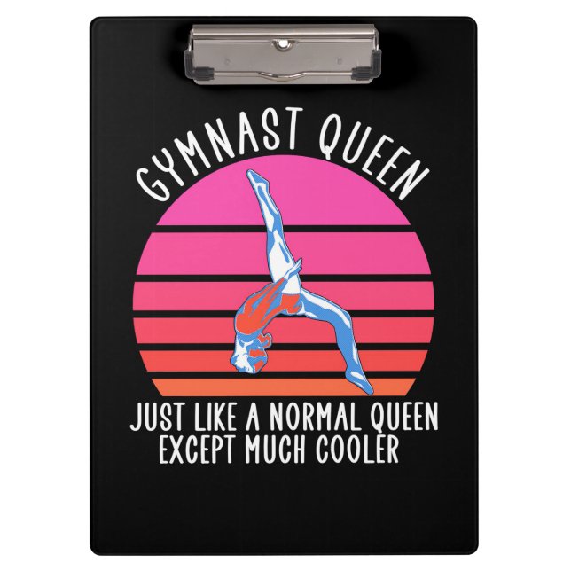 Gymnast Queen Clipboard (Front)