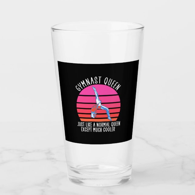 Gymnast Queen Glass (Front)