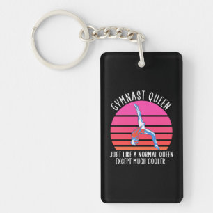 Gymnast Queen Key Ring