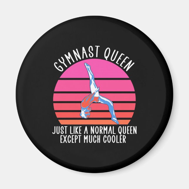 Gymnast Queen Magnet (Front)