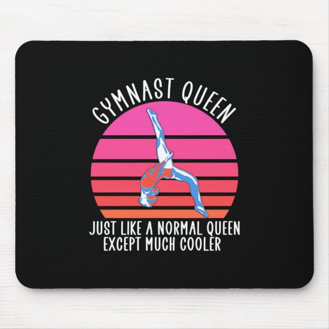 Gymnast Queen Mouse Pad (Front)