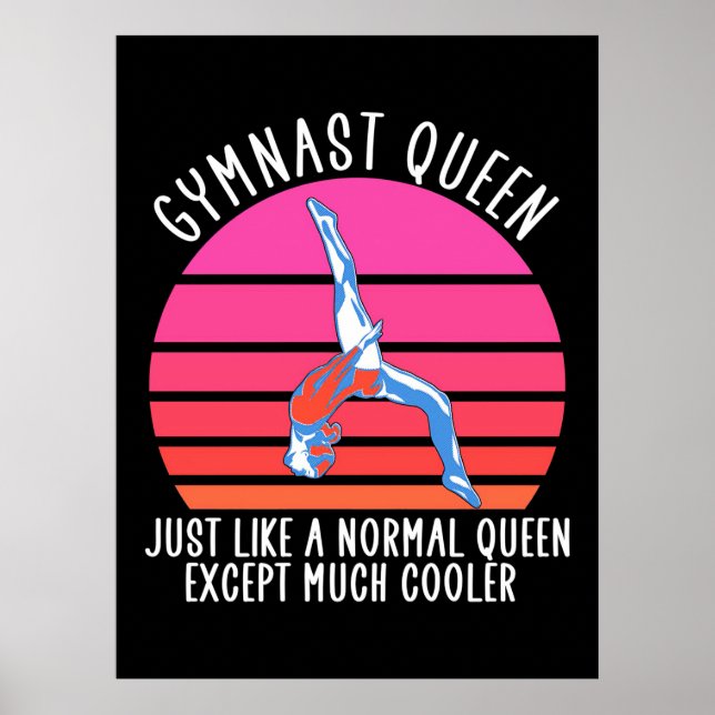 Gymnast Queen Poster (Front)