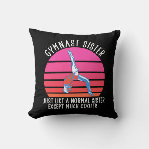 Gymnast Sister Cushion