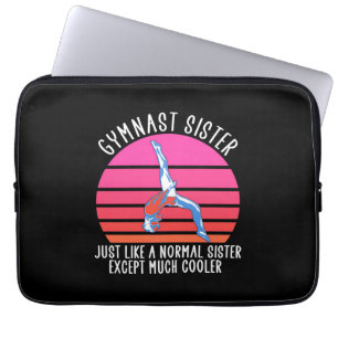 Gymnast Sister Laptop Sleeve