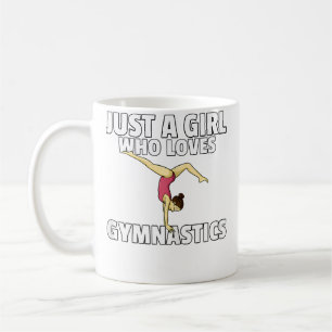 Gymnast Tumbling Cheerleading Girls Coffee Mug