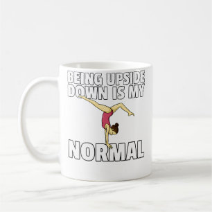 Gymnast Tumbling Cheerleading Girls Coffee Mug