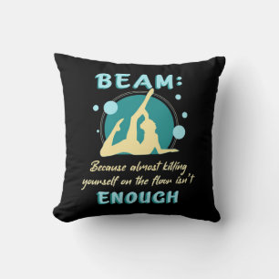Gymnast Yourself On The Floor Cushion