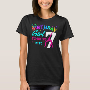 Gymnastic 7th Birthday Seven 7 Years Old Gymnast T-Shirt