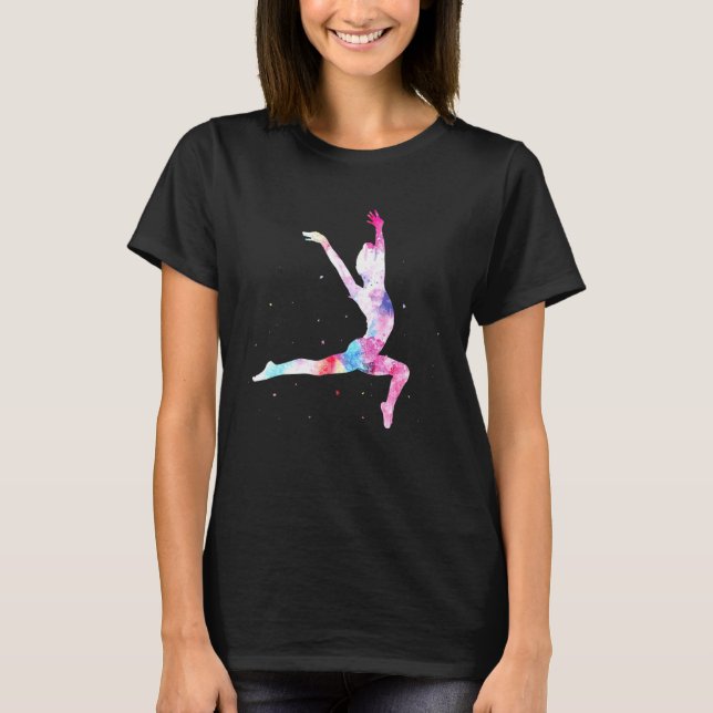 Gymnastic Champion Sport Enthusiast Gymnast Skills T-Shirt (Front)
