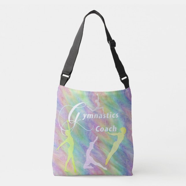 Gymnastic Coach Thank You  Crossbody Bag (Front)
