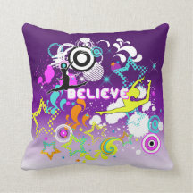 Gymnastic, Dance, girls graphic design pillow