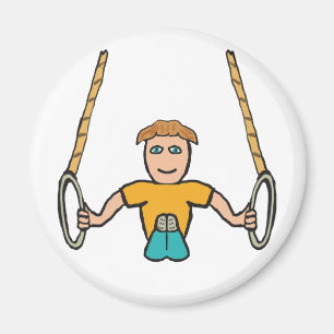 Gymnastic Rings Magnet
