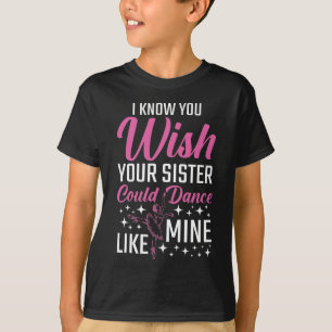 Gymnastic Sister Dance Sister Gymnast Dancing T-Shirt