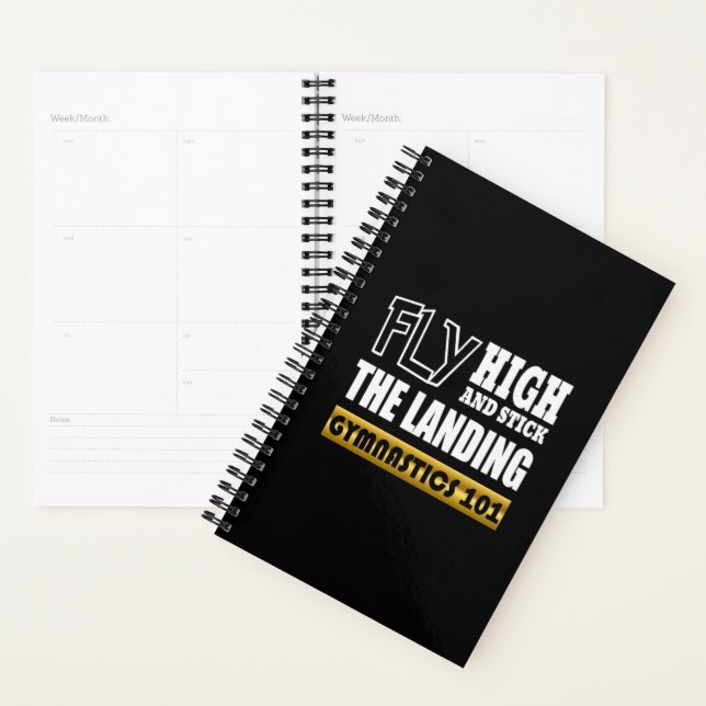 Gymnastics 101 Fly High - Bar Gymnast Planner (Display)