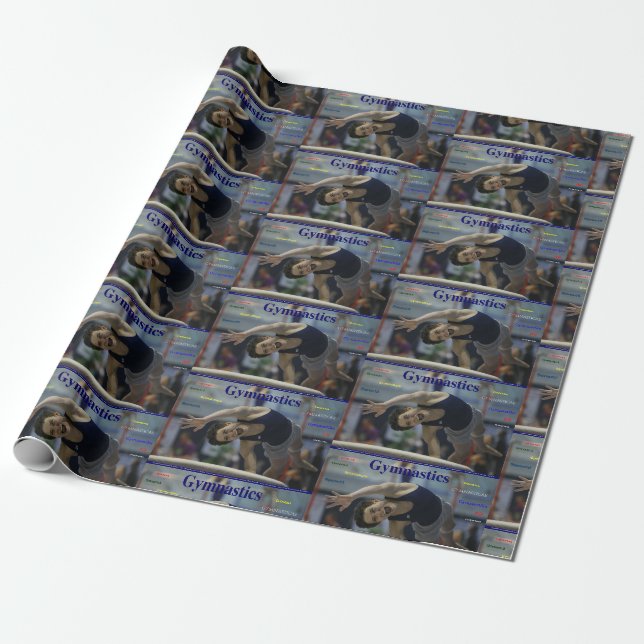 GYMNASTICS #1, Julius Neuber,  Wrapping Paper (Unrolled)