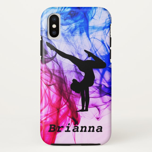 Gymnastics Abstract Handstand Case-Mate iPhone Cas Case (Back)