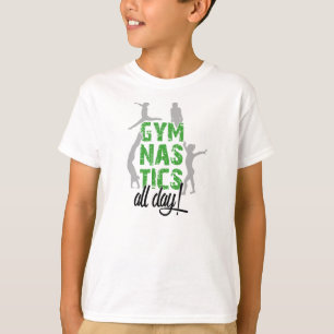 Gymnastics All day• Long sleeve T-Shirt