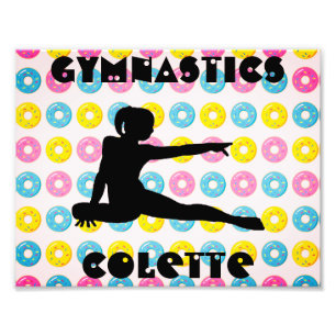 Gymnastics and Doughnuts Photo Print