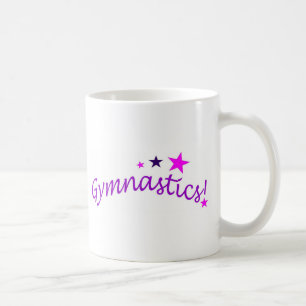 Gymnastics Arched with Stars Coffee Mug