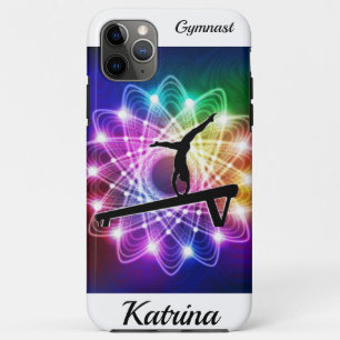 Gymnastics Balance Beam Swirl Case-Mate   iPhone 11 Pro Max Case