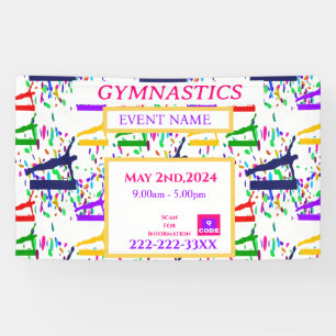  GYMNASTICS  BANNER