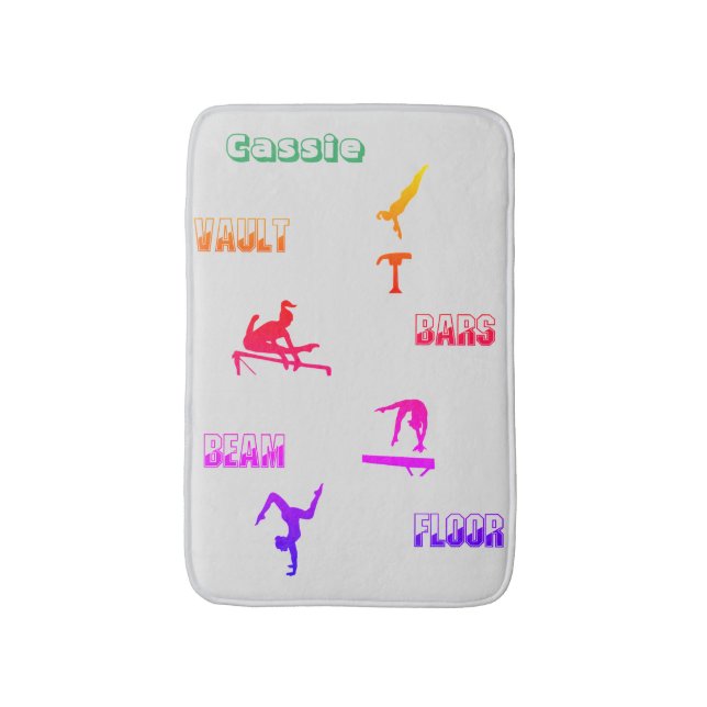 Gymnastics Bath Mat (Front Vertical)
