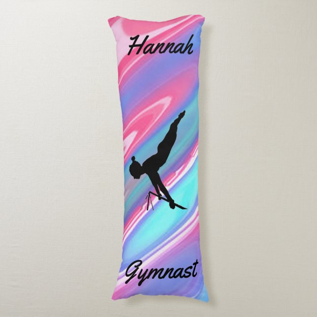 Gymnastics Body Pillow for Girls! (Front Vertical)