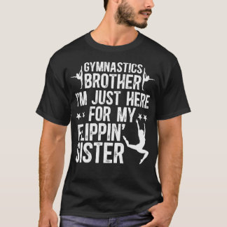 Gymnastics Brother Funny Brother Of A Gymnast T-Shirt