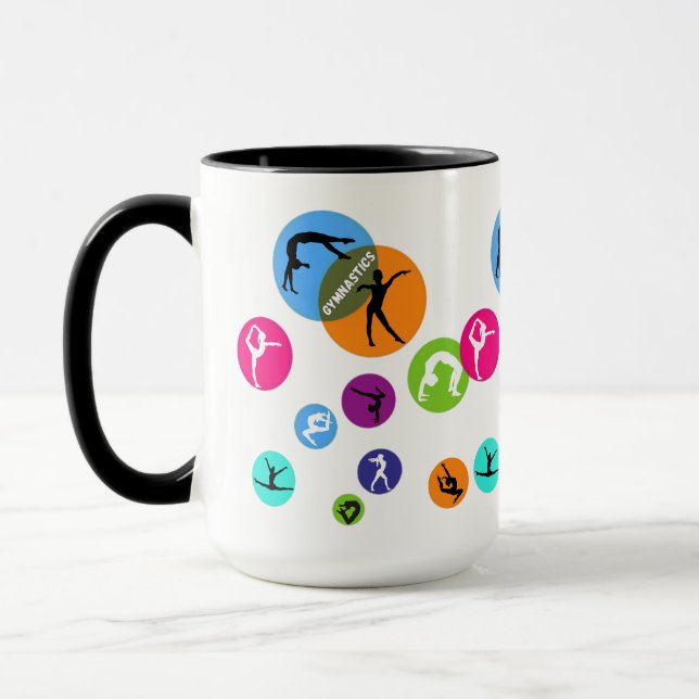 Gymnastics Bubble Mug (Left)