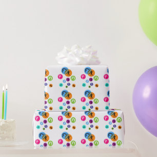 Gymnastics Bubble Wrapping Paper