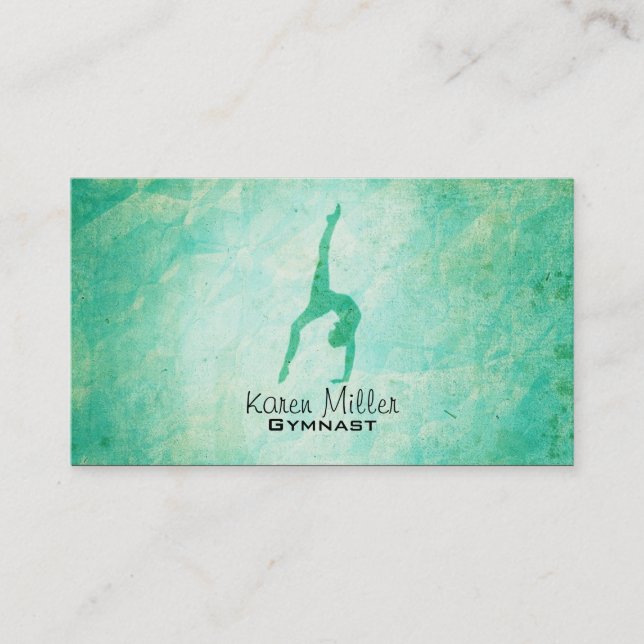 Gymnastics Business Cards (Front)