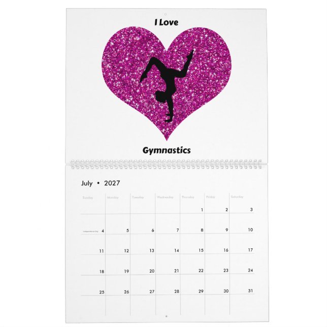 Gymnastics Calendar (Jul 2027)