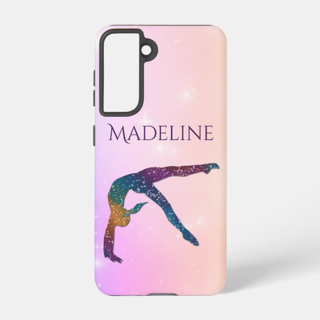 Gymnastics Cell Phone Case w/ Name of Gymnast (Back)