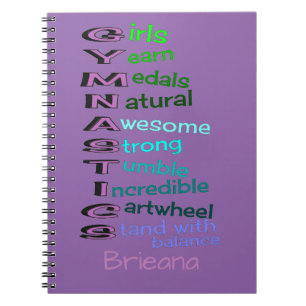 Gymnastics (change name) notebook